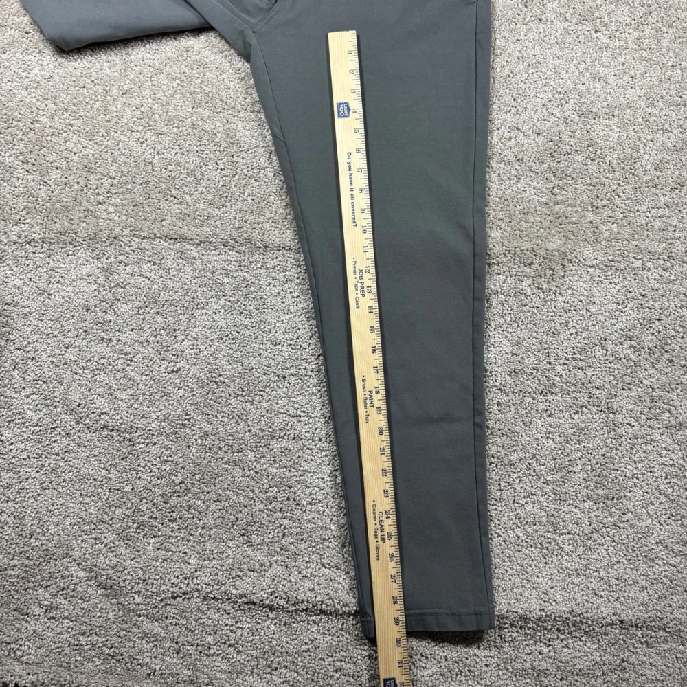 BYLT Premium Basics‎ Everyday Pant 2.0 Mens XL Gray Slim Tapered Performance